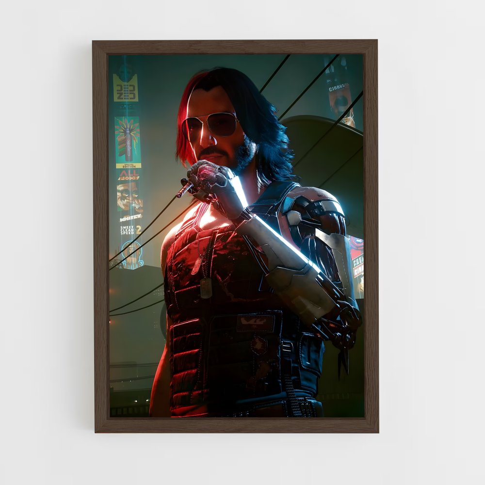Poster Cyberpunk Vengeance (vue 5)